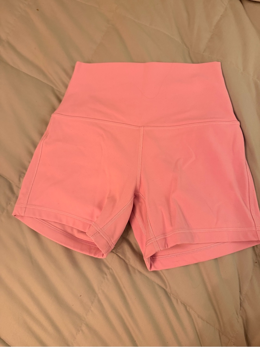 lululemon athletica High-Rise Pink Bike Shorts